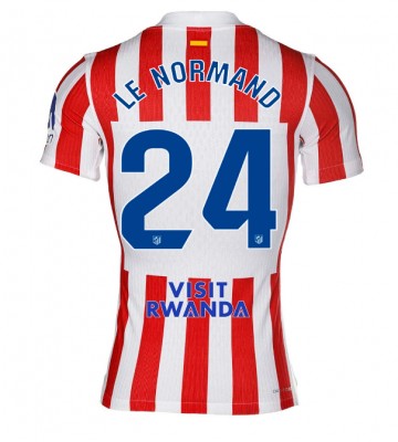 Atletico Madrid Robin Le Normand #24 Replika Hjemmebanetrøje 2025-26 Kortærmet
